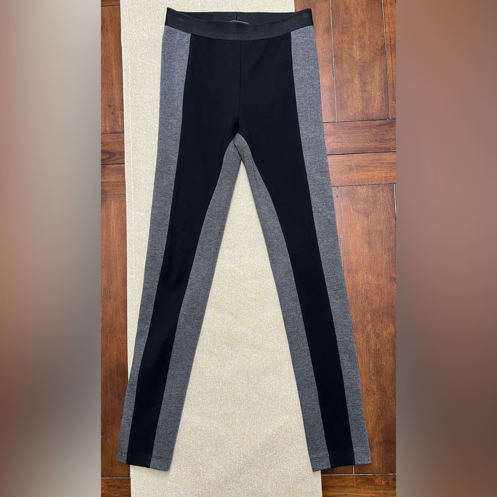 ❤️BCBGMAXAZRIA Black and Gray Sasha Leggings